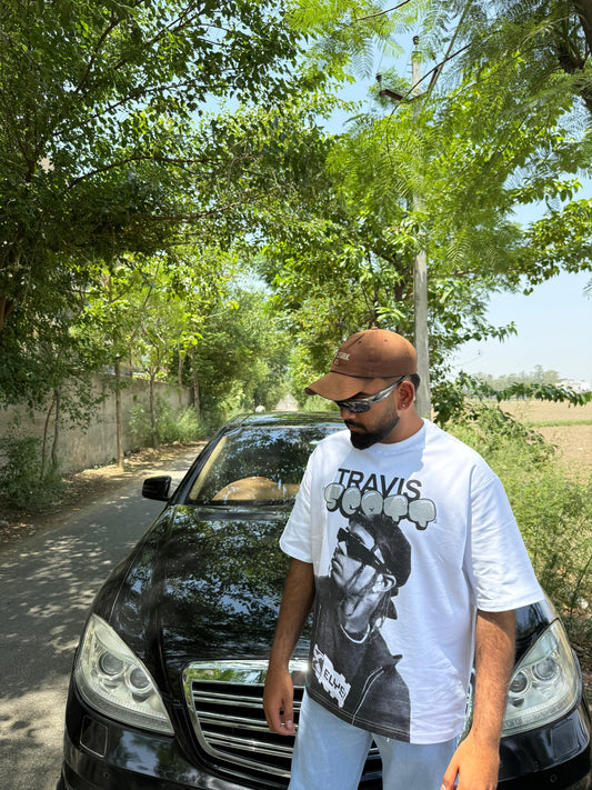 Travis Scott Oversized Baggy Streetwear Tee